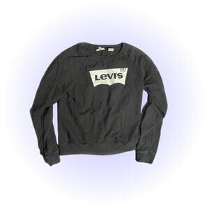 Grey Levis crewneck